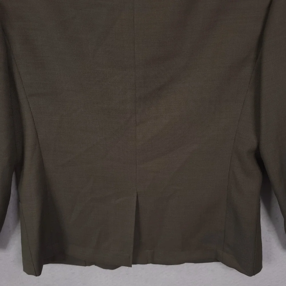 Canali Proposta Blazer Mens 50 Brown Wool 3-Button Italian Sport Coat Luxury